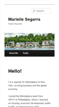 Mobile Screenshot of mariellesegarra.com