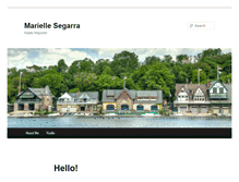 Tablet Screenshot of mariellesegarra.com